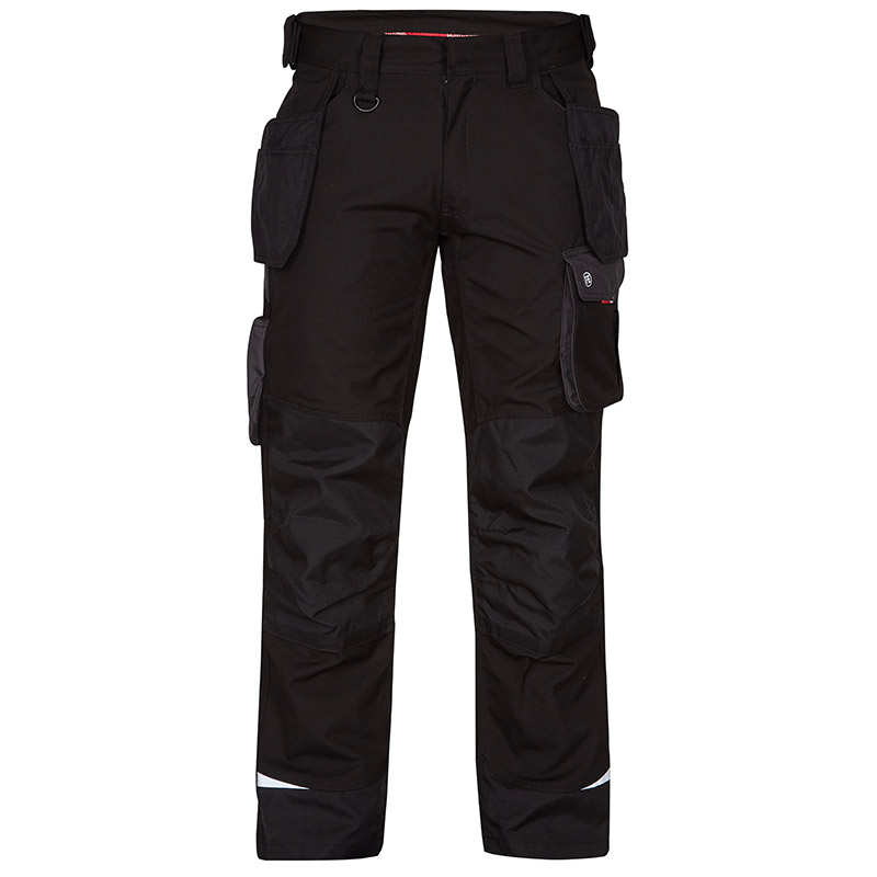 F. Engel Galaxy Trouser Pockets (2811-254) Zwart-Antraciet - Witte Raaf Bedrijfskleding